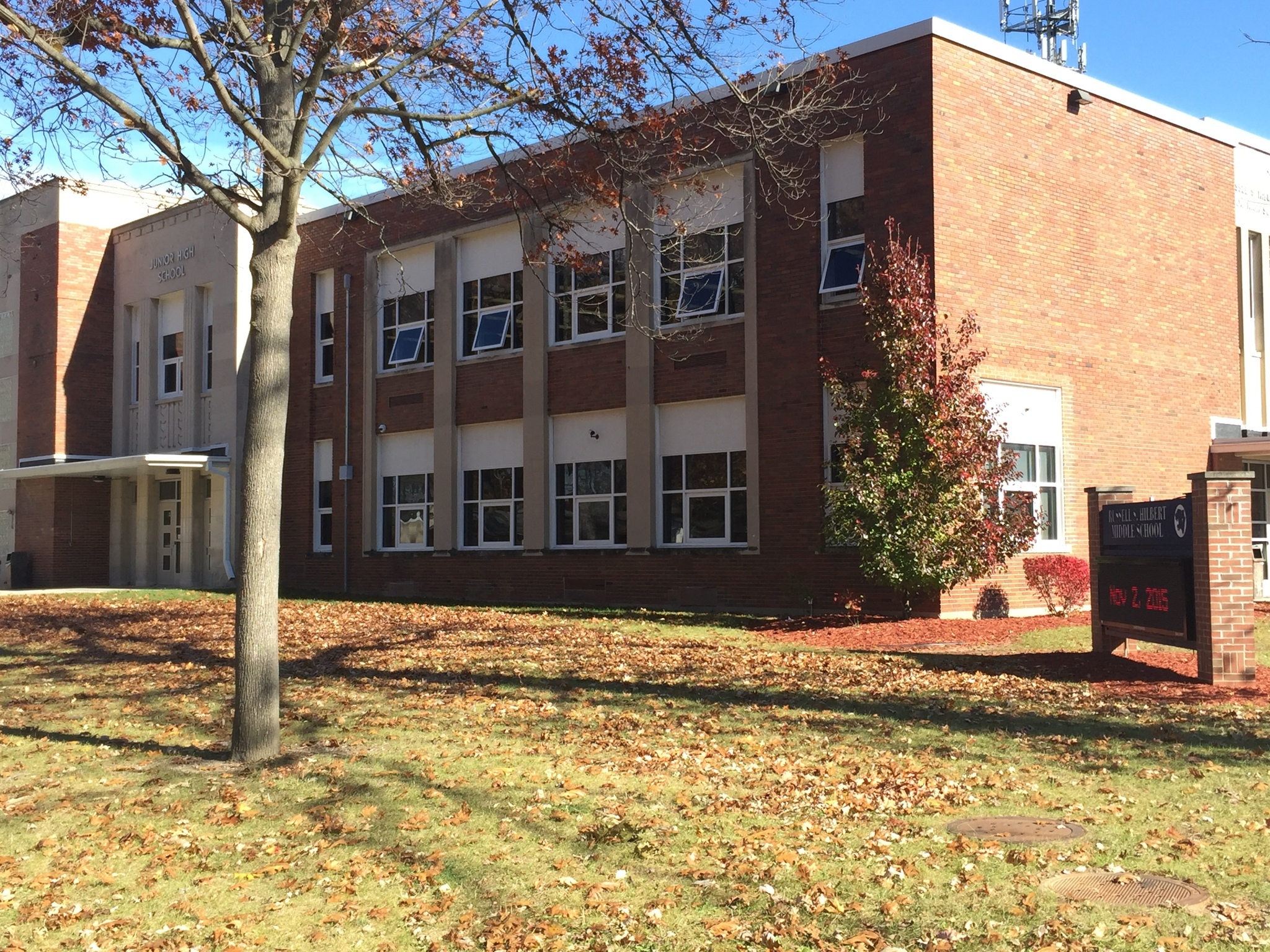 Hilbert Elementary School Main Entrance