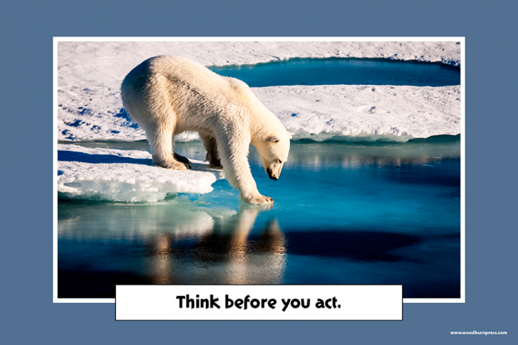 Think before you act